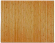 Bamboo Tri-Fold Plush Chairmat, 47" x 60", no lip - Natural