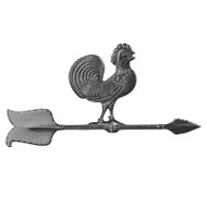 Whitehall 24" Rooster Accent Weathervane - Black - Aluminum