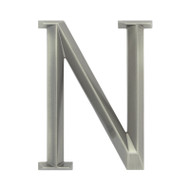 Whitehall Classic 6 Inch Letter - N - Nickel - Zinc