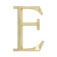 Whitehall Classic 6 Inch Letter - E - Brass - Zinc