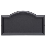 Whitehall Design-it 4 Arch Plaque Black - Zinc