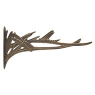 Whitehall Dragonfly Nature Hook - French Bronze - Aluminum