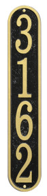 Whitehall Fast & Easy Vertical House Numbers Plaque