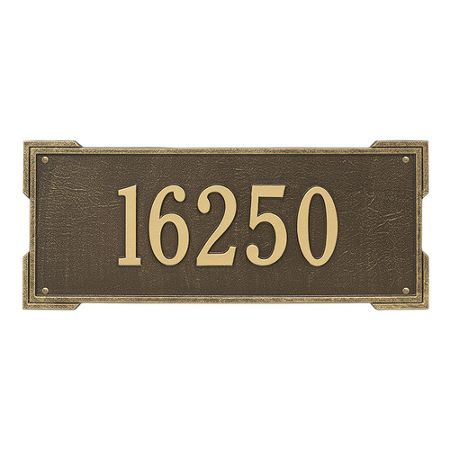 Whitehall Personalized Roanoke Plaque - Estate -Wall - 1 Line
