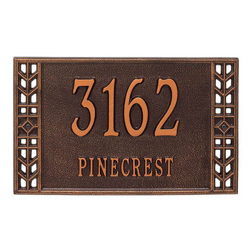 Whitehall Personalized Boston Plaque - Standard - Wall - 2 Line