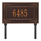 Whitehall Personalized Key Corner Plaque - Standard - Lawn - 1 Line