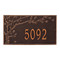 Whitehall Personalized Spring Blossom Plaque - Estate - Wall - 1 Line