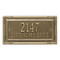 Whitehall Personalized Gardengate Plaque - Grande - Wall - 2 line