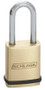 Schlage Portable Locks Heavy Duty Performance Brass Padlock KS23 Conventional Key In Knob No Cylinder