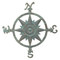 Whitehall 23" Compass Rose Wall Décor