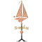 Whitehall Classic Directions Polished Copper Sailboat WV