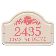 Whitehall Personalized Sand Dollar Arch Plaque