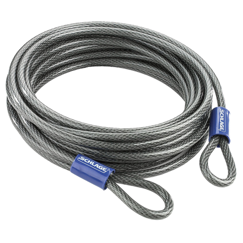 Schlage Flex Security Double Loop 30' x 3/8" Flexible Steel Cables