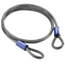 Schlage Flex Security Double Loop 7' x 3/8" Flexible Steel Cables