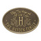 Whitehall Bless This Home Monogram Oval Personalized Plaque