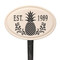 Whitehall Pineapple Established Ceramic Personalized Plaque