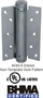 Bommer Single Acting Spring 6 inch Hinge - 4040-6