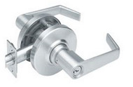 Schlage Storeroom function lever lockset ALX series, Saturn lever