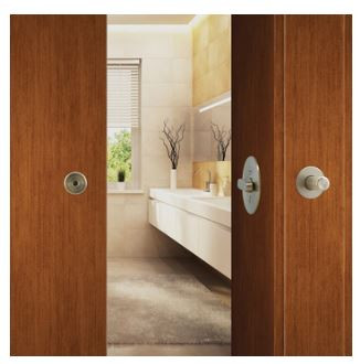 Hafele BL210 Privacy Lock, for Sliding Barn Door - LockAndHinge.com
