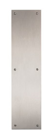 Brass Accents Antimicrobial Push Plate Only - 4" x 16"