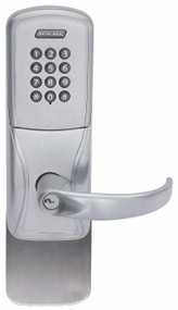 Schlage Electronic AD 200 Series Rights On Lock Standalone Offline Locks Exit Trim - Surface Vertical Rod