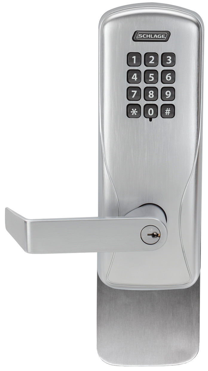 Schlage Electronic Co 100 Series Rights On Lock Manually
