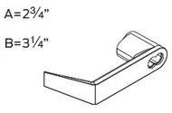 Schlage ND series FSIC Interchangeable core exterior lever