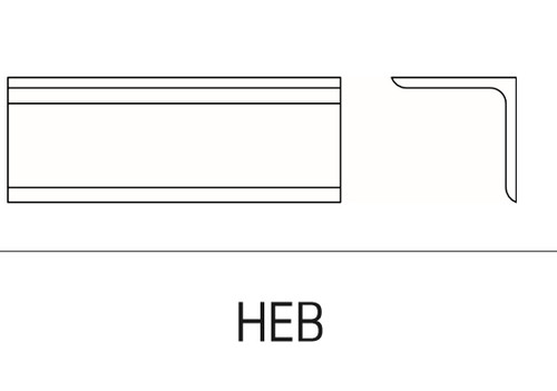 Schlage Electromagnetic Locks Accessories Header Extension Bracket (628, 335 finish only) For 70 Series - HEB