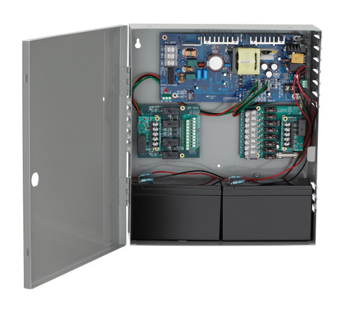 Schlage Power Supplies and Accessories PS900 Series PS904 4A @ 12/24 VDC 2 Distribution and 1 Battery Backup Boards