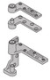 Ives 7200 Series Pivots Fire Rated 3/4" Offset Top & Bottom Pivot Set 500 Pound Rating - 7215F SET