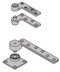 Ives 7200 Series Pivots Fire Rated 3/4" Offset Top & Bottom Pivot Set 600 Pound Rating - 7226F SET
