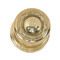 BRASS Accents Ribbon & Reed Collection Knob / Lever Set - 2-1/8" bore - concealed mount
