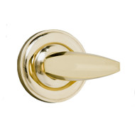 BRASS Accents Salem Low-Profile Knob / Lever Set Collection - 2-1/8" bore - concealed mount