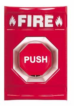 Fire  push button switch