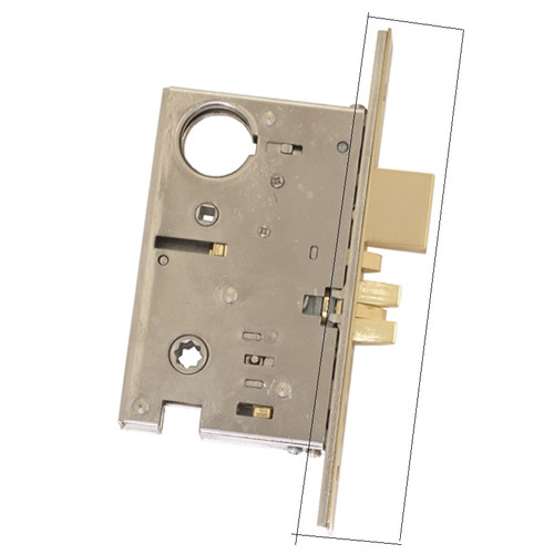 BRASS Accents Mortise Lock Plate only (D09-M019)