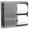 Partition mounted Multi-Roll Toilet Tissue Dispenser