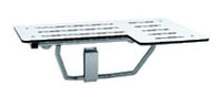 Surface-mounted Reversible Folding Shower Seat