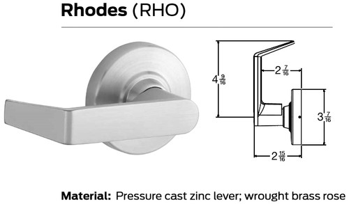 Schlage ND Series Vandlgard Grade 1 Cylindrical Locks - Rhodes