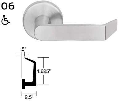 Schlage L9000 Mortise Lock Series with Anti-Ligature SL1 Trim
