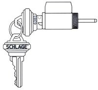 Schlage 'A' series Cylinder