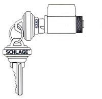 Schlage 'S' series Cylinder
