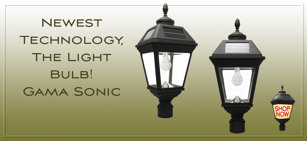 Solar Garden Lights Lamp Posts Landscape