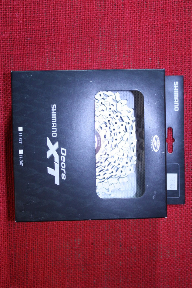 shimano xt m770 9 speed mtb cassette