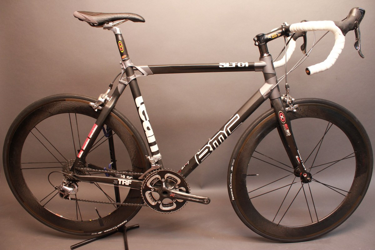 Bmc Team Machine Slt01 55cm Carbon Road Bike Bontrager Aeolus