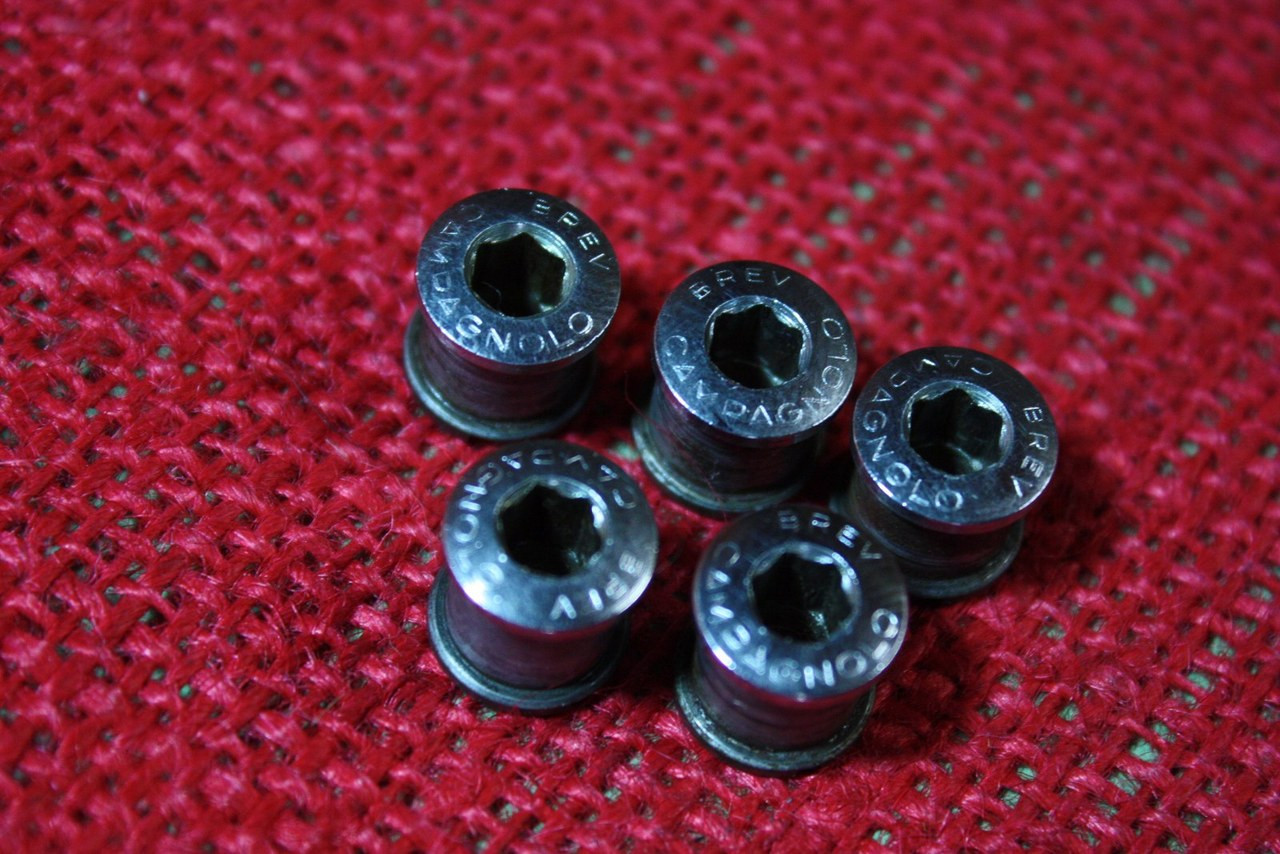 Campagnolo Chainring Bolts: Brev Campagnolo MINT - Bike Recyclery