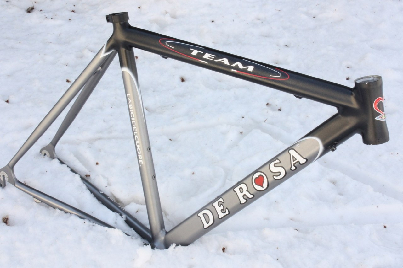 De Rosa Team Frame Aluminum 52cm Hand Made In Italy Bike Recyclery