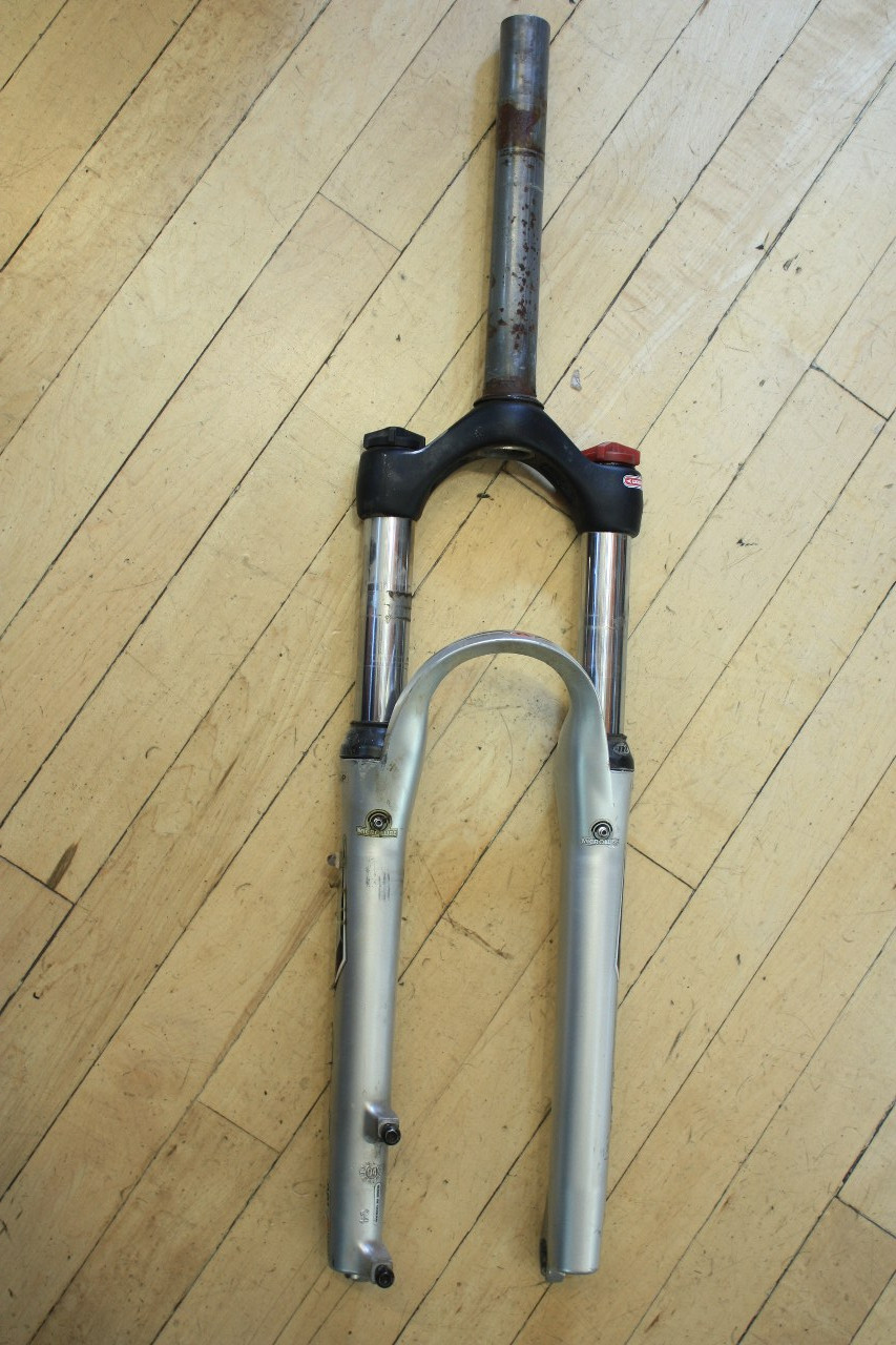 Manitou Axel Comp Suspension Mountain Bike Fork 100mm, Lockout, 1 1/8