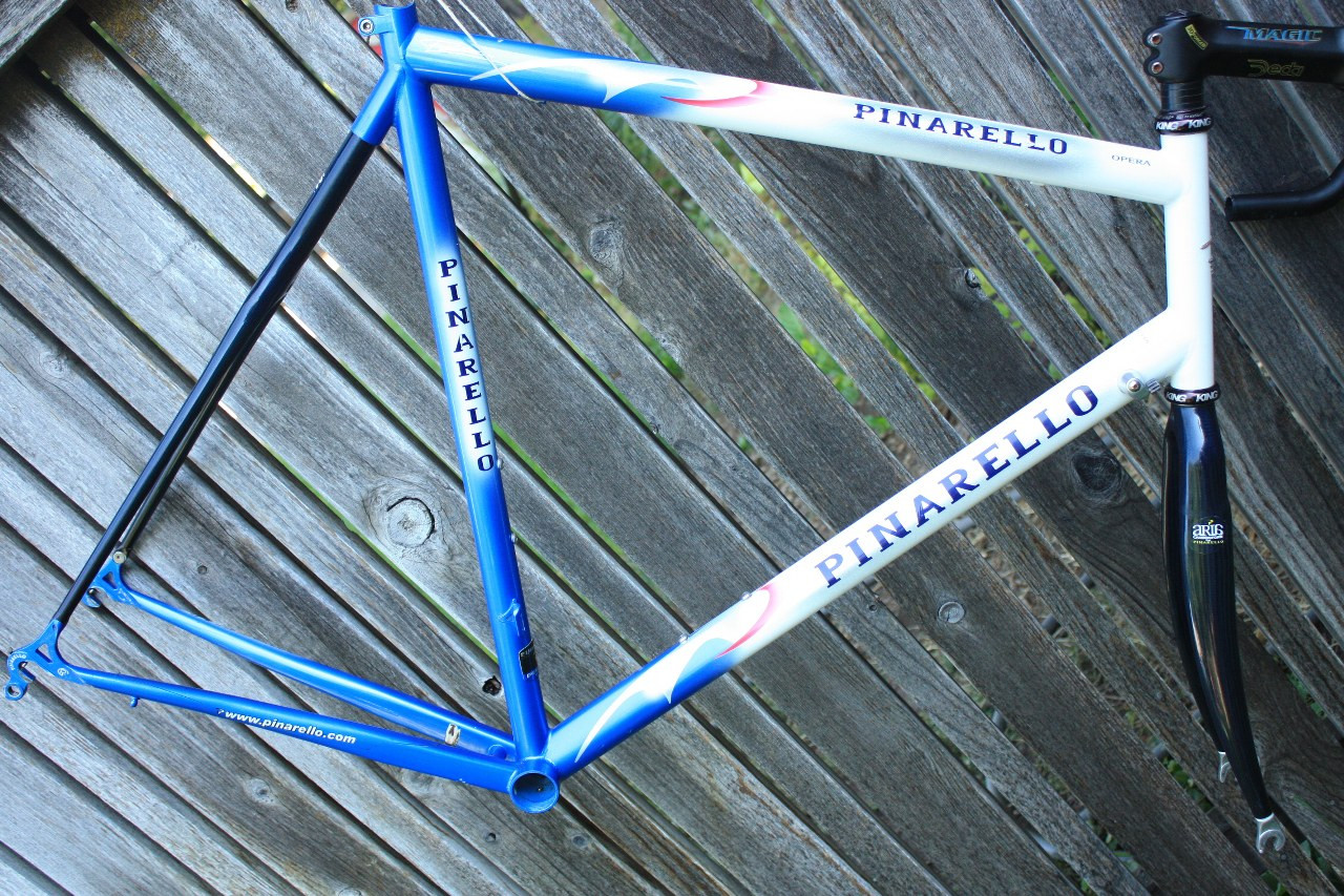 pinarello steel frame