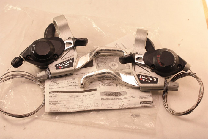 shimano v brake shifters 8 speed