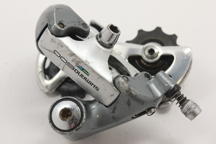 SHIMANO 600 TRICOLOR RD-6400 REAR DERAILLEUR SHORT CAGE